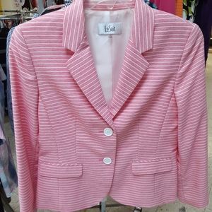 Pink ladies suit coat